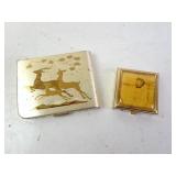 Lot of 2 Vintage Compacts