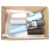 Lot of 6 SureLock Spun Polyester Thread Spools