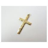 1/20 14K Gold-Filled Cross Pendant 3.48 gtw