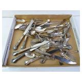 Lot of Silverplated Flatware