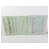 Lot of 1967-73 Green Bay Packers Training Camp