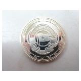 100 Years Titanic Commemorative Silver Clad Round