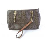 Calvin Klein Womens Faux Leather Purse