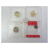 Lot of Misc. Foreign Coins - Mexico & Other
