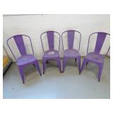 Set of 4 Seel Chairs from Ned Kellys's Pub