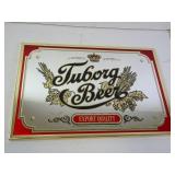 Framed Tuborg Beer (Heilman's Wisconsin) Bar
