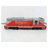 Burlington 244 HO Scale Model Train Diesel