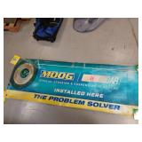 Moog Suspension Parts / NASCAR Vinyl Banner -