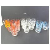 Assorted Vintage Juice Glasses