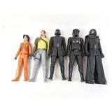 Lot of 5 Star Wars Large Action Figures