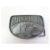 Raleigh Lights Trucking Belt Buckle