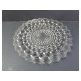 Vintage Anchor Hocking Bubble Clear Glass Dessert