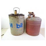Vintage Oil & Gas Cans