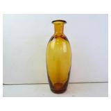 10' Vintage Amber Glass Bottle Vase