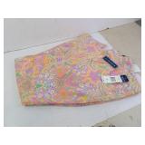 NWT Chaps Paisley Denim Jeans Size 16