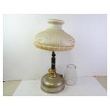 Antique Coleman Quicklite Table Lamp with Shade