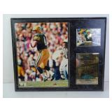 1995 Brett Favre Green Bay Packers MVP Plaque