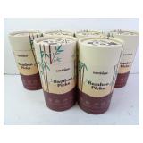 Lot of 6 New Earthiest Bamboo Picks Sets in Tubes