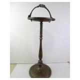 Antique Floor Standing Ash Tray - 28' Tall - Top