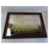 Spanish Budweiser Cerveza Bar Mirror - 1990 -