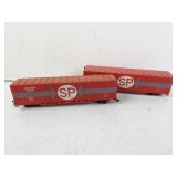 Lot of 2 Southern Pacific HO Scale Model Train