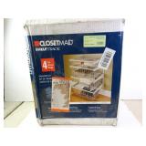 New ClosetMaid ShelfTrack 4 Tier Drawer Kit in