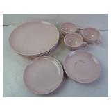 Lot of Vintage Pink Iroquois  Casual China by