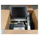 Sony LCD TV w/ DVD Player and Speakers