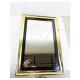 Remi Champaigne Bar Mirror - 14x21