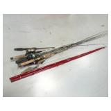 Assorted Fishing Rods & Reels