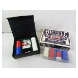 Lot of Misc. Poker Chips & Card Sets