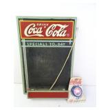 Coca-Cola Chalkboard Sign & New Duncan Yo-Yo