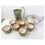 Lot of Antique Guernsey Cooking Ware Ramekins &