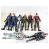 Lot of Large Sized Marvel Action Figures - Mostly