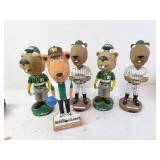 Lot of Wausau Woodchucks Woody Bobbleheads - One