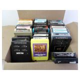 Lot of Misc. 8-Track Music Tapes