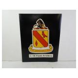 14" x 11" 1/19 Field Artillery Insignia Photo