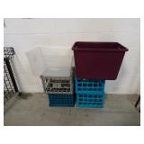 Lot of Misc. Storage Crates & Bins