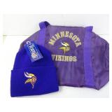 Minnesota Vikings Skull Cap with Tags & 1990s