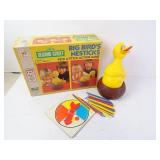 Vintage Sesame Street Big Birds Nesticks Game in