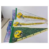 Lot of Green Bay Packers Pennants