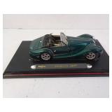 Maisto Morgan Aero 8 Die Cast Model Car on Stand
