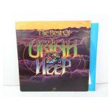 The Best of Uriah Heep 33rpm Vinyl Record in