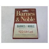 $25 Barnes & Noble Gift Card - Confirmed Amount