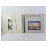 Lot of 2 Cat Stevens 33rpm Vinyl Records in