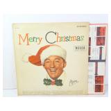 Bing Crosby Merry Christmas 33rpm Vinyl Record in