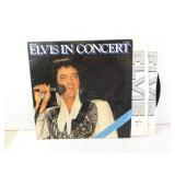 Elvis In Concert 33rpm Vinyl Record in Sleeve