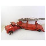 Vintage Buddy L Fire Dept. Pressed Steel Fire