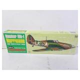 Vintage Guillows Hawker Mk-1 Hurricane Authentic