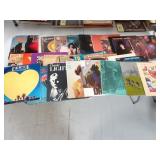 Lot of Vintage 33rpm Vinyl Records in Sleeves